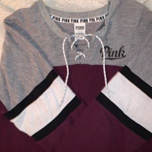 PINK oversized longsleeve